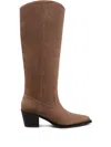 Stuart Weitzman 64mm Tate Boots In Brown
