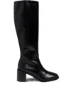 Stuart Weitzman Esme Zip Boot In Black