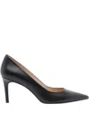 Stuart Weitzman Stuart Leather Stiletto Pumps