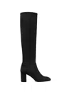 Stuart Weitzman Lucie Suede Knee Boots In Multi