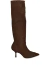 Stuart Weitzman 75mm Naomi Boots In Brown