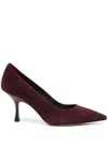Stuart Weitzman 75mm Naomi Pumps In Red