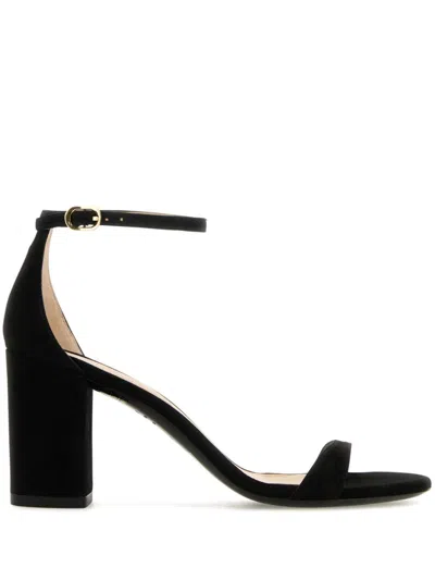 STUART WEITZMAN 75MM NUDIST BLOCK SANDALS