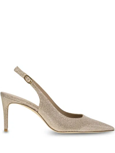 Stuart Weitzman 75mm Pointed Slingback In Multi