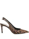 Stuart Weitzman 75mm Stuart Power Slingback Pumps