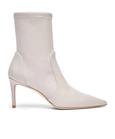 Stuart Weitzman 75mm Stuart Stretch Ankle Boots In Pink