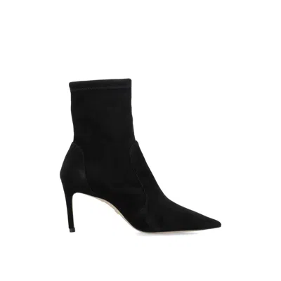 STUART WEITZMAN 85 STRETCH LEATHER BOOTS