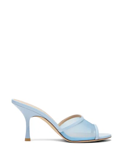 Stuart Weitzman 8.5cm Bareitall Mules In Blue