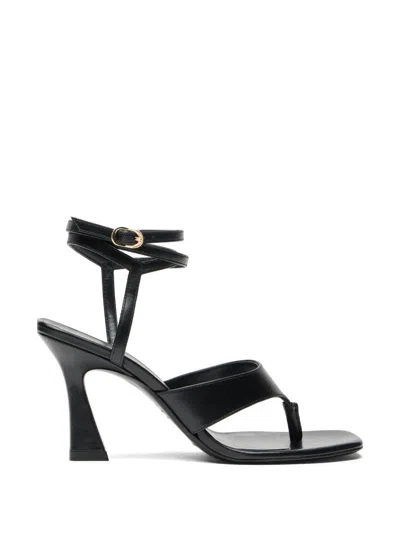 Stuart Weitzman 8.5cm Vinnie Sandals In Black