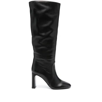 Stuart Weitzman 85mm Babette Boots In Black