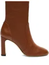 Stuart Weitzman Yuliana 60 Stretch-suede Ankle Boots In Brown