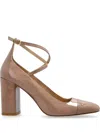 Stuart Weitzman 85mm Eden Pumps In Nude