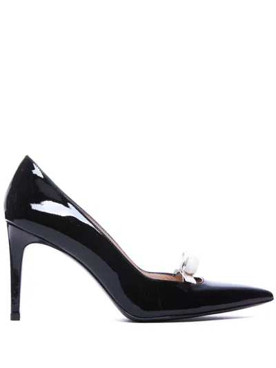 STUART WEITZMAN 85MM FELICITY BOW PUMPS