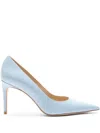 Stuart Weitzman Stuart Power 75 Pump In Blue