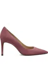 Stuart Weitzman 85mm Stuart Power Pointed-toe Pumps In Multi