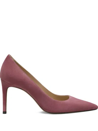 STUART WEITZMAN 85MM STUART POWER POINTED-TOE PUMPS