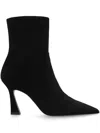 Stuart Weitzman Zippered Short Boots In Black