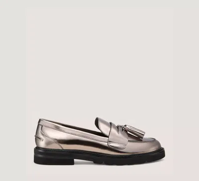 Stuart Weitzman Adrina Loafer In Gunmetal
