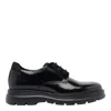 Stuart Weitzman Leather Derby Shoes In Black