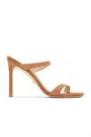 Stuart Weitzman Aleena 100 Suede Mules In Brown