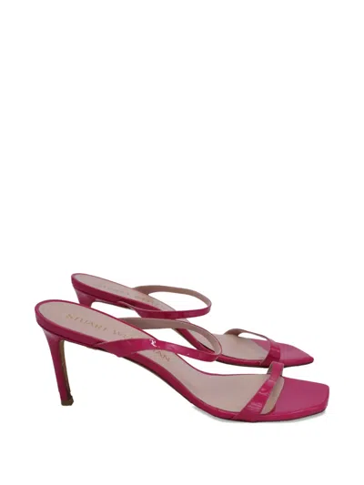 Pre-owned Stuart Weitzman Aleena Sandals In Pink