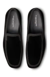 Stuart Weitzman Men's Alexan Velvet Loafers In Black