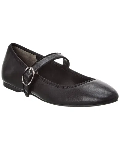 Stuart Weitzman Woman Ballet Flats Black Size 7.5 Leather