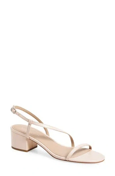 Stuart Weitzman Aliza Block Heel Sandal In Pink