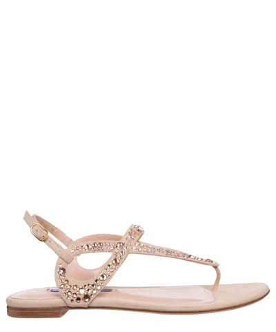 Stuart Weitzman Allura Sandals In Pink