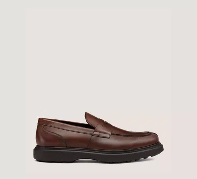 Stuart Weitzman Alvin Loafer In Brown