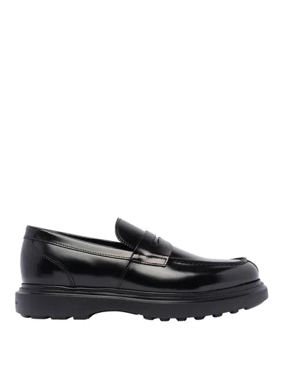 Stuart Weitzman Alvin Loafers In Black