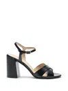 Stuart Weitzman Alyssa Crossover-strap Sandals In Multi