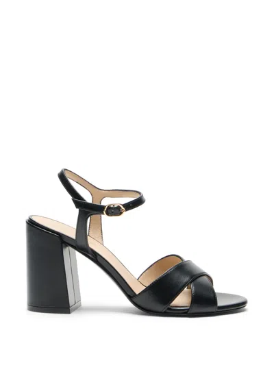 STUART WEITZMAN ALYSSA CROSSOVER-STRAP SANDALS