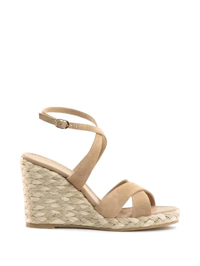 Stuart Weitzman Alyssa Wedge Espadrilles In Multi