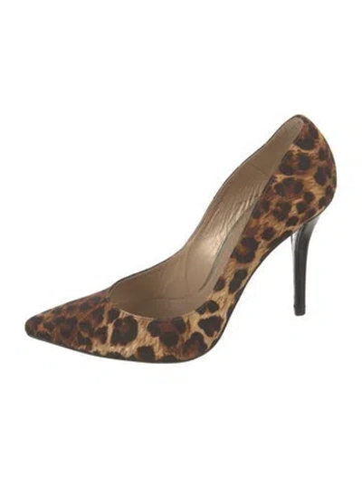 Pre-owned Stuart Weitzman Animal Print Pumps In Multi