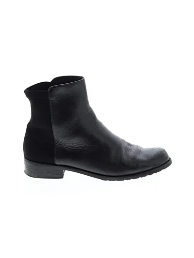 Pre-owned Stuart Weitzman Ankle Boots In Black