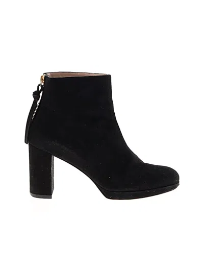 Pre-owned Stuart Weitzman Ankle Boots In Black