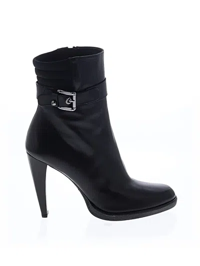 Pre-owned Stuart Weitzman Ankle Boots In Black