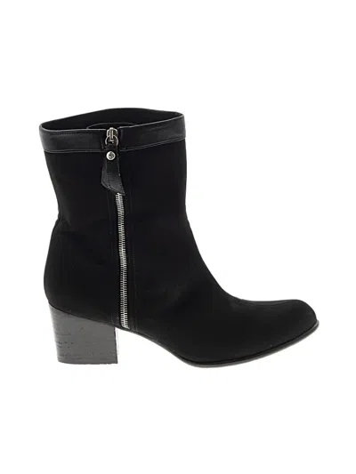 Pre-owned Stuart Weitzman Ankle Boots In Black