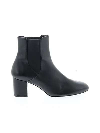 Pre-owned Stuart Weitzman Ankle Boots In Black