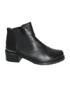 Stuart Weitzman Ankle Boots In Black Leather In Black