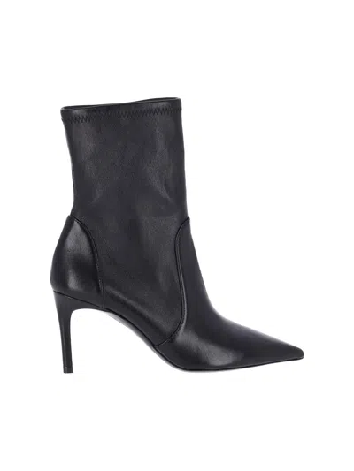 Stuart Weitzman Ankle Boots "power 75" In Black