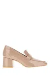 Stuart Weitzman Woman Loafers Blush Size 7.5 Leather In Fwn