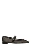 Stuart Weitzman Mary Jane Dancer "arabella" In Black