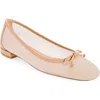 Stuart Weitzman Arabella Ballet Flat In Ginger