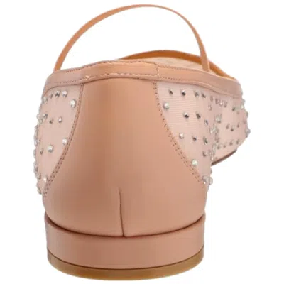 Stuart Weitzman Arabella Flat Ginger Si634 Women's In Brown