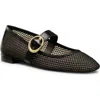 Stuart Weitzman Mary Jane Dancer "arabella" In Black