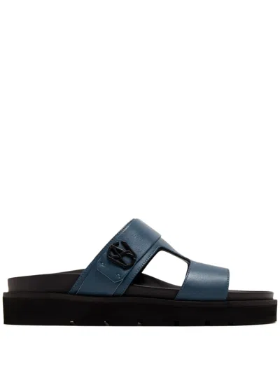 Stuart Weitzman Areli Slides In Blau