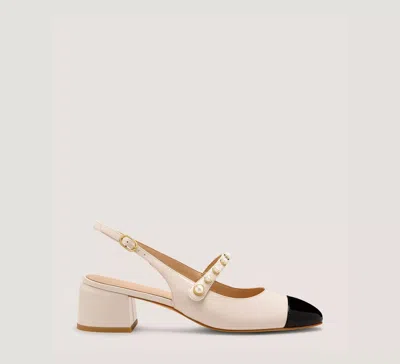 Stuart Weitzman Ari Pearl Mary Jane Slingback 45 In Multi