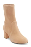 Stuart Weitzman Ariana Sock Bootie In Neutral